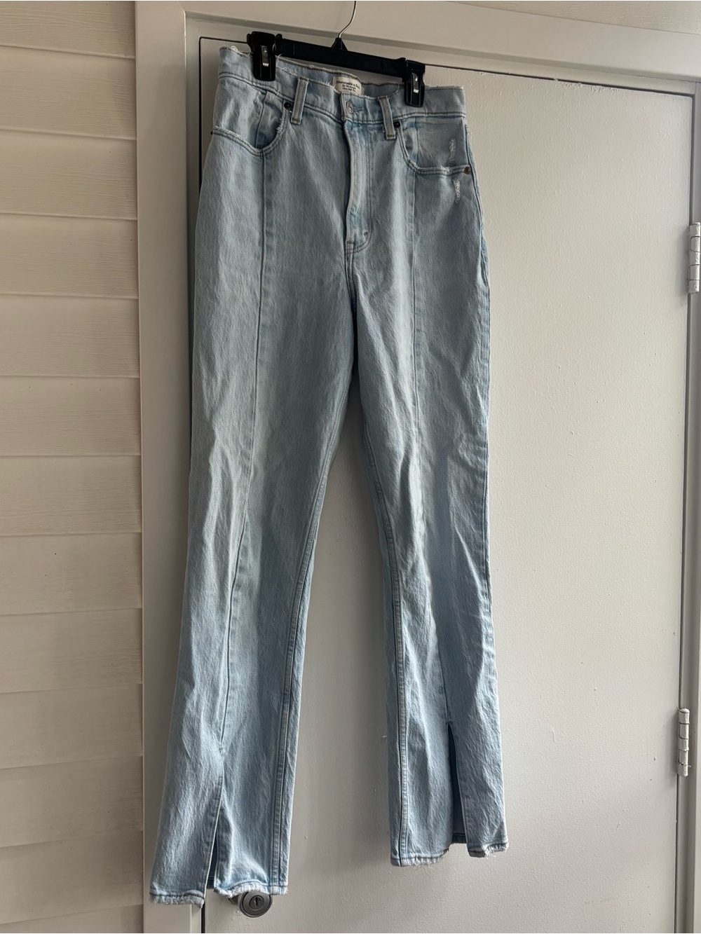 Abercrombie 90s straight ultra high rise jeans